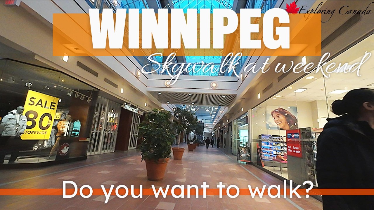 Winnipeg Skywalk: Richardson Building to Portage Place