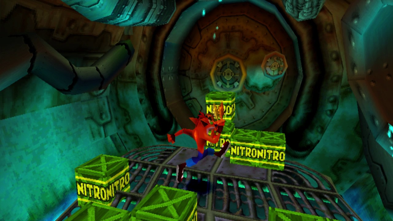 Crash Bandicoot 2: 100% - Part 14: The Eel Deal (Green gem, Clear gem)