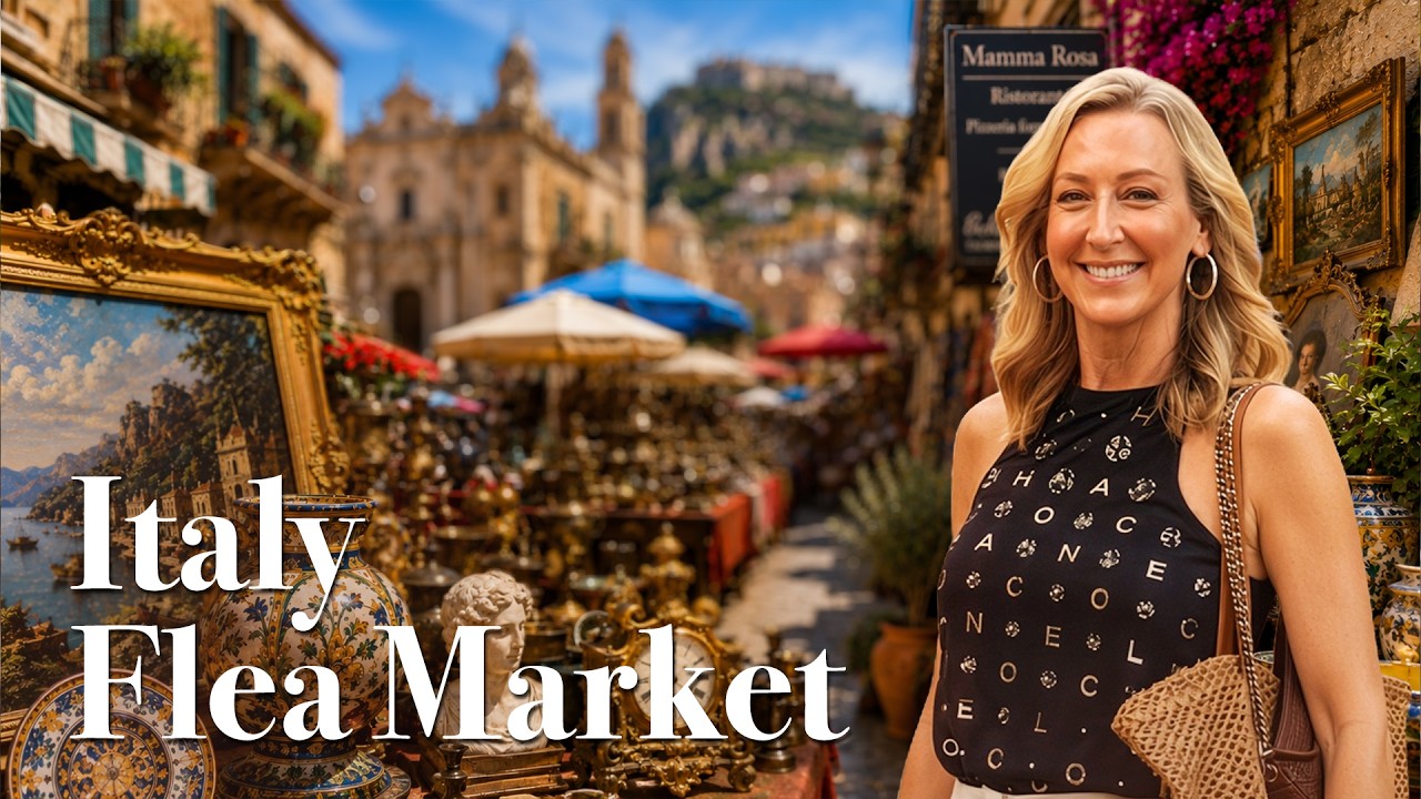 This Sicily Flea Market Was INSANE 🇮🇹