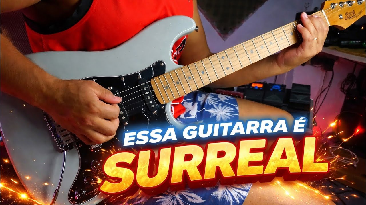 SEVEN GUITARS - DEMOSTRAÇÃO DESSE GUITARRA CUSTO BENEFÍCIO 😱😱🙄