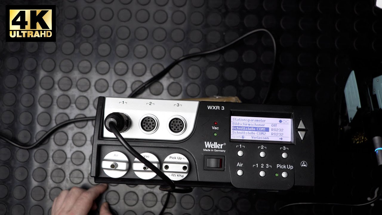 Weller Tools GmbH /  Apex Tool Group Support - Ein Erfahrungsbericht bei der WXR 3 Lötstation