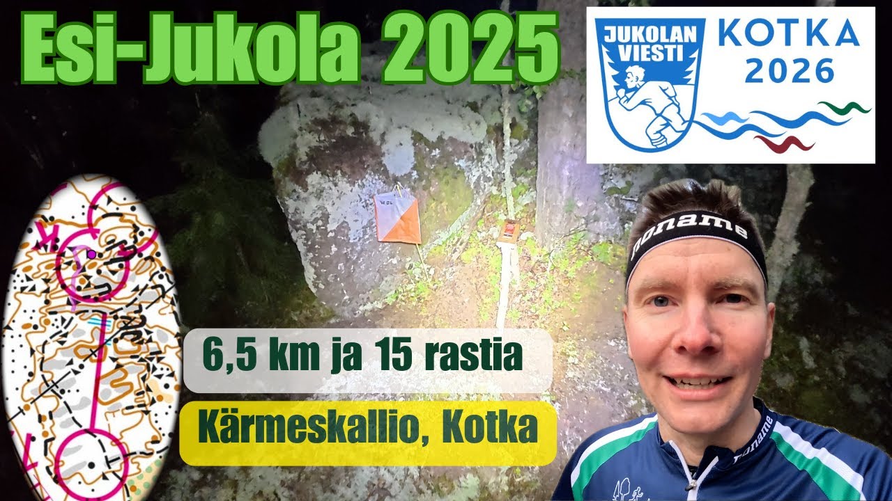 Esi-Jukola 2025 | Mainio valmistautuminen Kotka-Jukolaan!