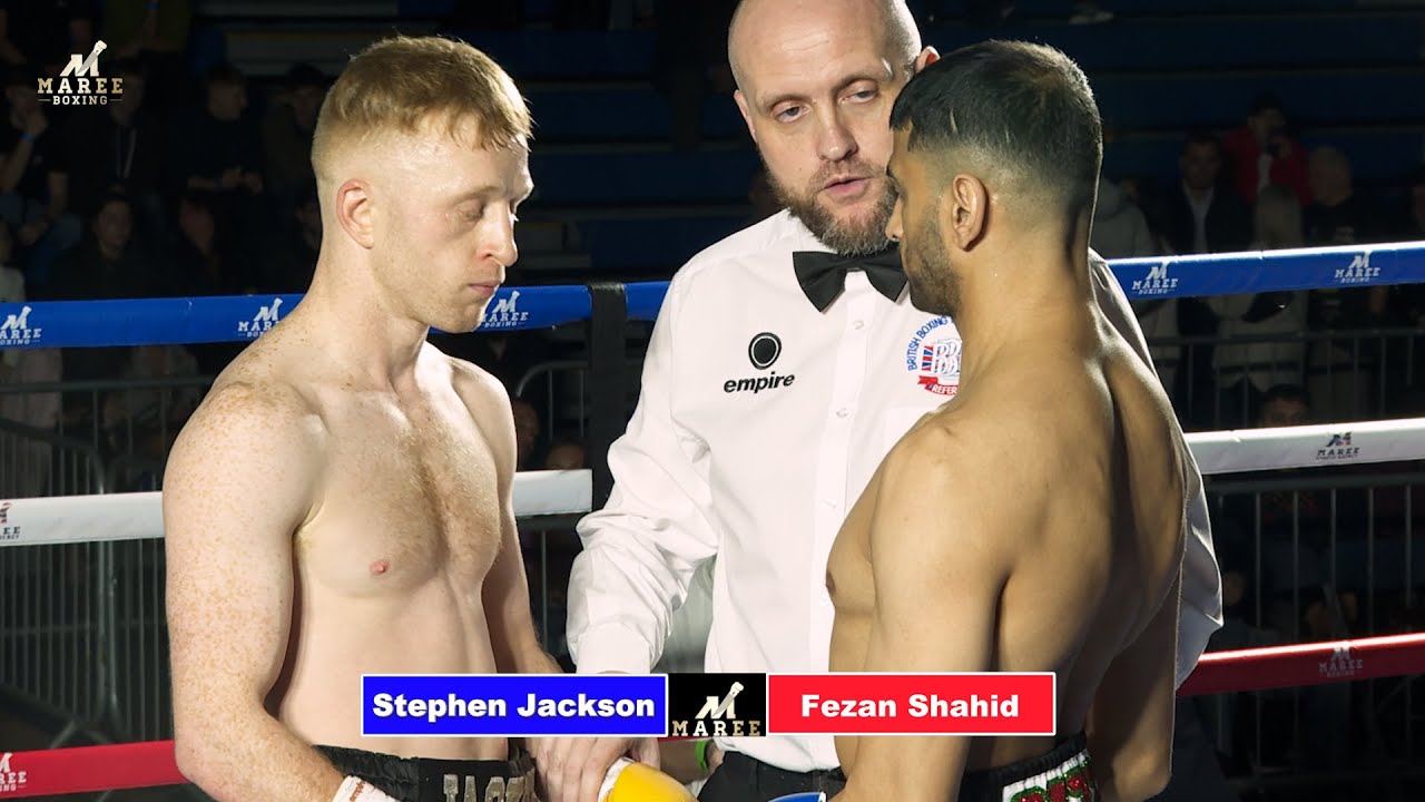 Fezan Shahid vs Stephen Jackson at Oldham Sports Centre (30.11.24)