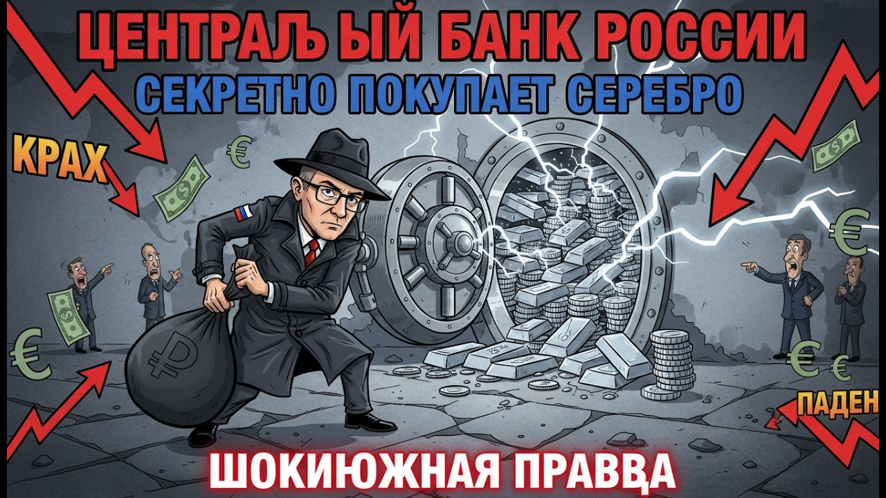 Россия тайно скупает серебро на миллиарды долларов – что им известно?