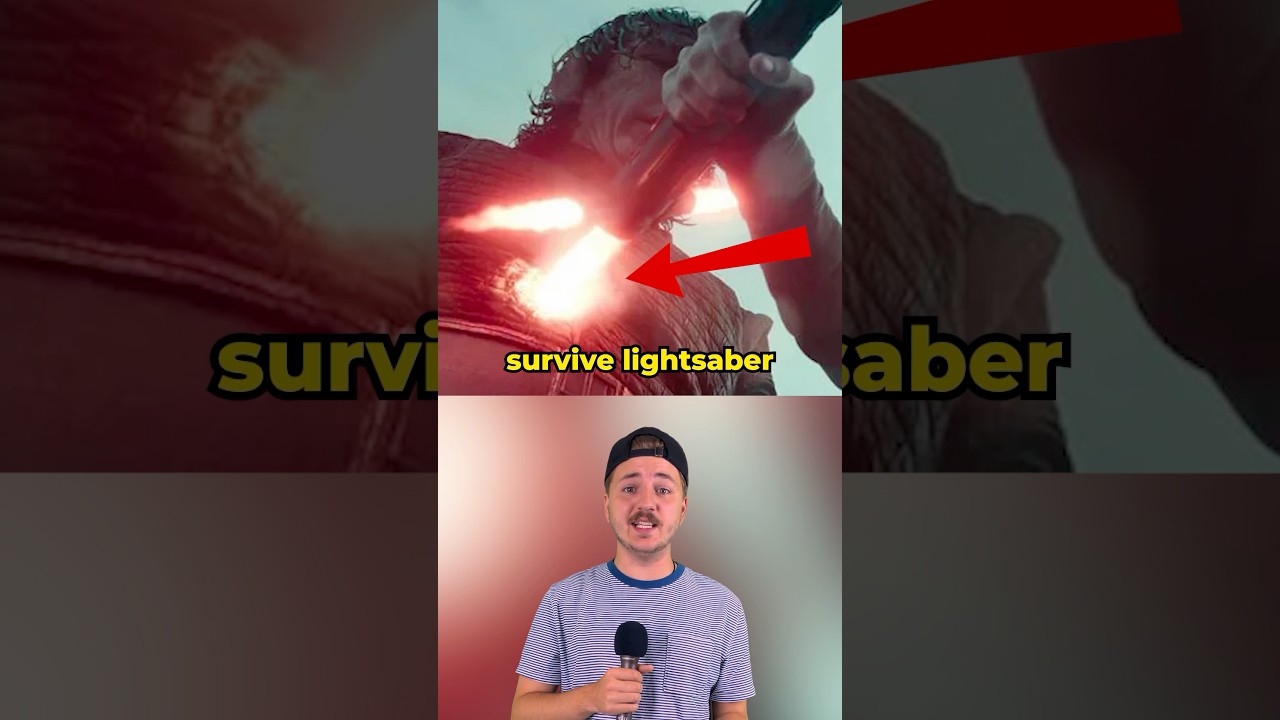 Why Does Everyone Survive Lightsaber Stabs Now? #starwars