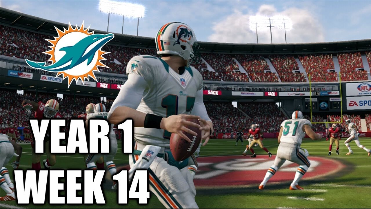 THE BIGGEST AND BADDEST - MADDEN 13 DOLPHINS FRANCHISE