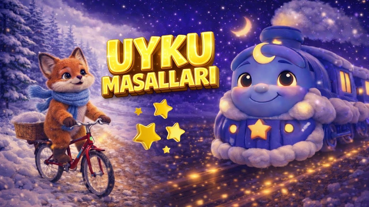 Renkli Kavanozlar ve Rüya Treni | Uyku Masalları, Çocuklar İçin