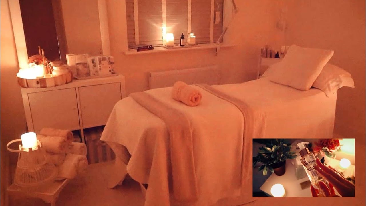 ASMR Dreamy Spa Experience with Music | RP & POV | Facial & Scalp Massage (Chels ASMR Collab part 2)