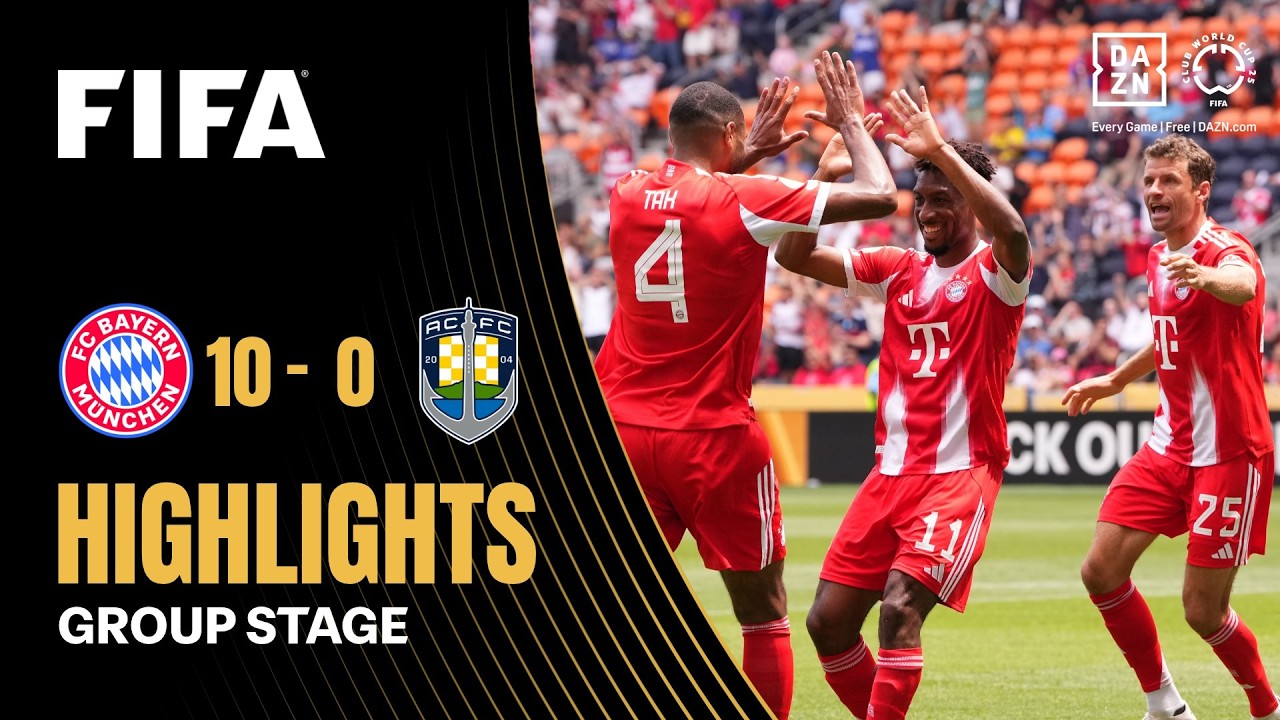 FC Bayern M&uuml;nchen vs Auckland City FC Highlights | FIFA Club World Cup 2025