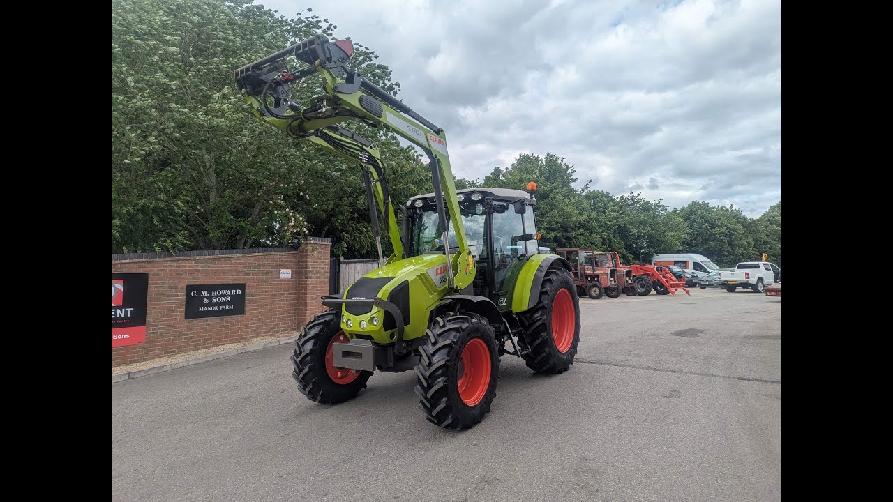 CLAAS AXOS 330 LOADER TRACTOR WALKAROUND