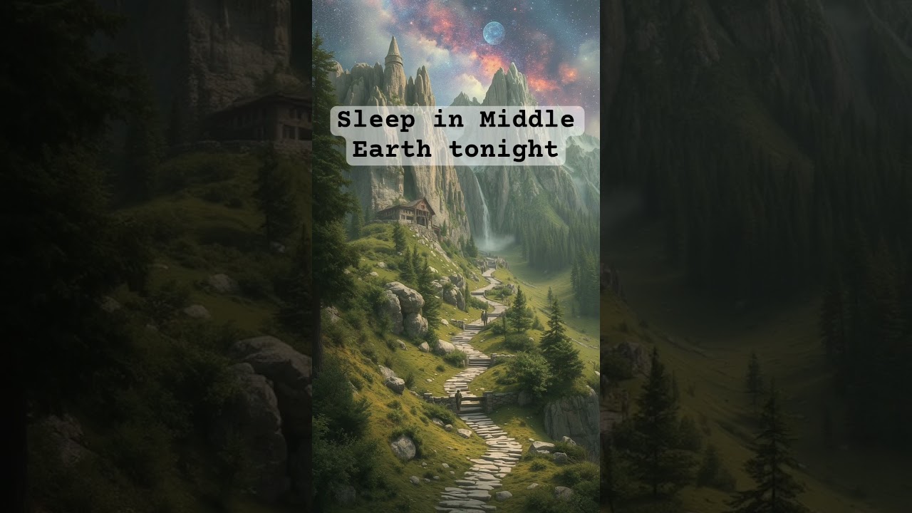 Sleep in Middle Earth Tonight #middleearth #lotr #lordoftherings #meditation #sleepstory #sleep