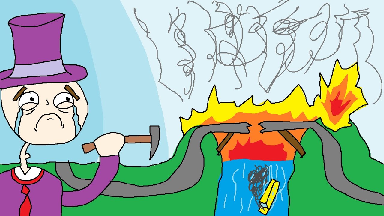 Zombey baut seine letzte Brücke.