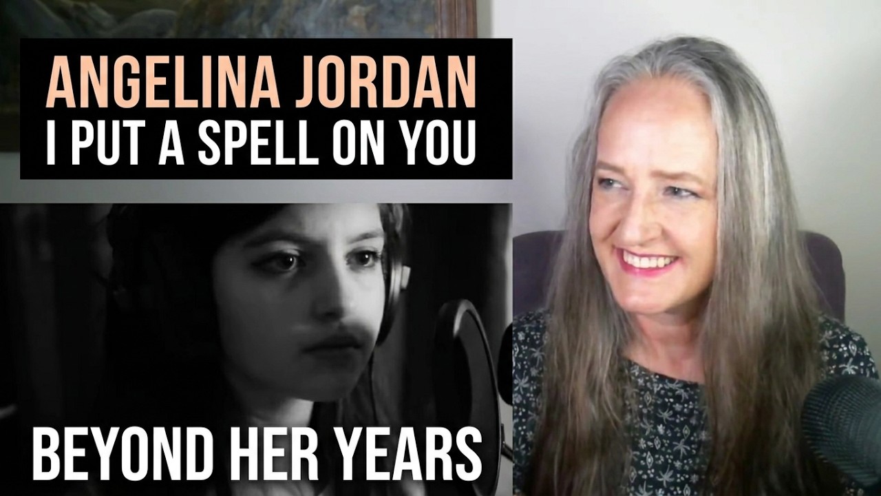 Voice Teacher Reaction to Angelina Jordan  -  I Put a Spell On You