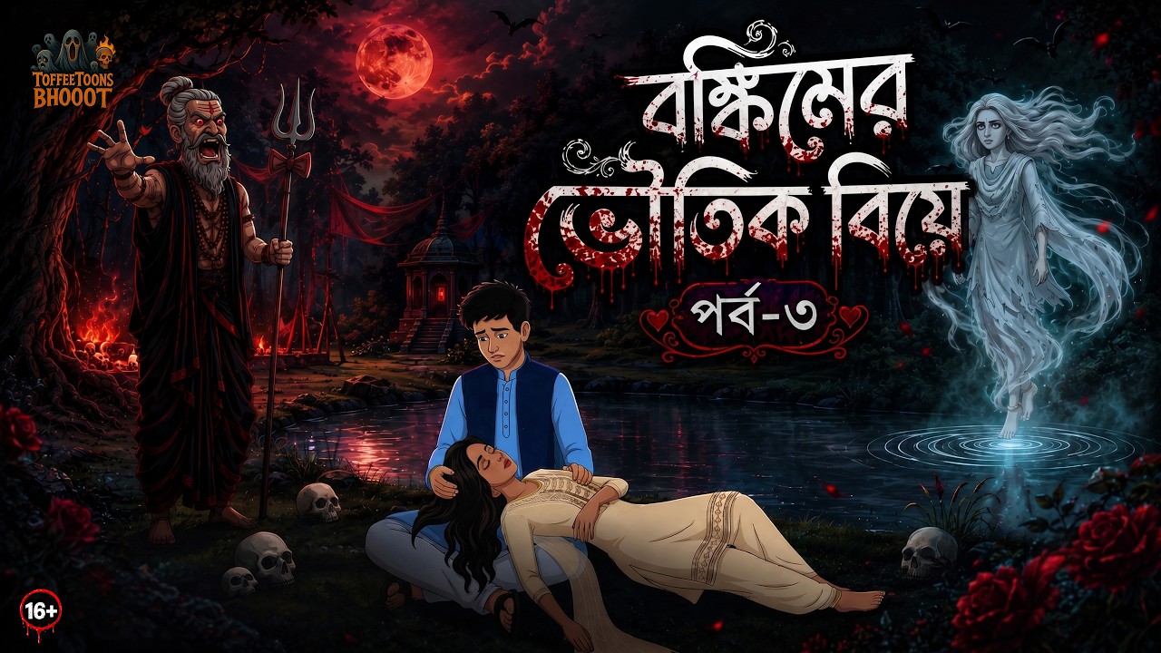 বঙ্কিম সুধার ভৌতিক বিয়ে পর্ব ৩ | Bhuter Cartoon | বাংলা হরর গল্প | Toffeetoons Bhooot