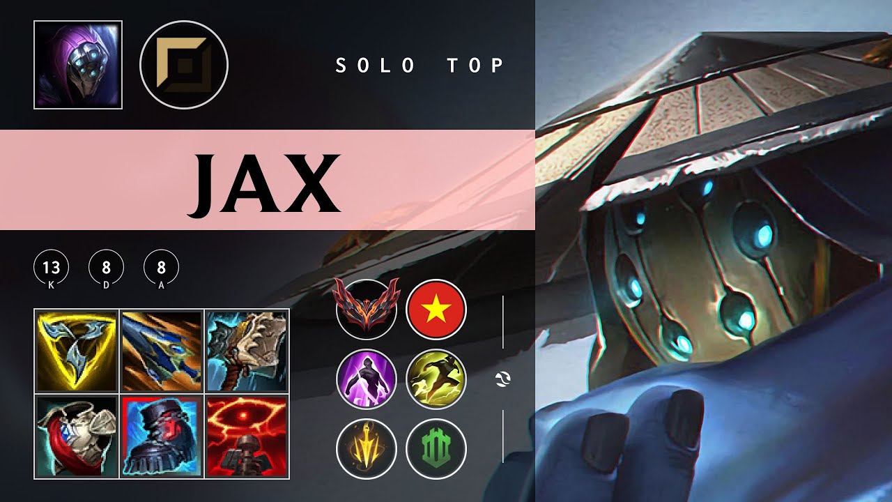 Jax Top vs Sion - VN Grandmaster Patch 25.22