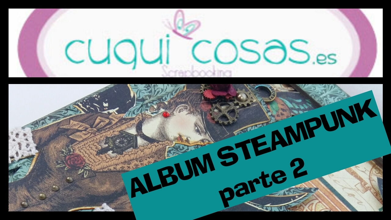 SCRAP ALBUM STEAMPUNK PARTE 2