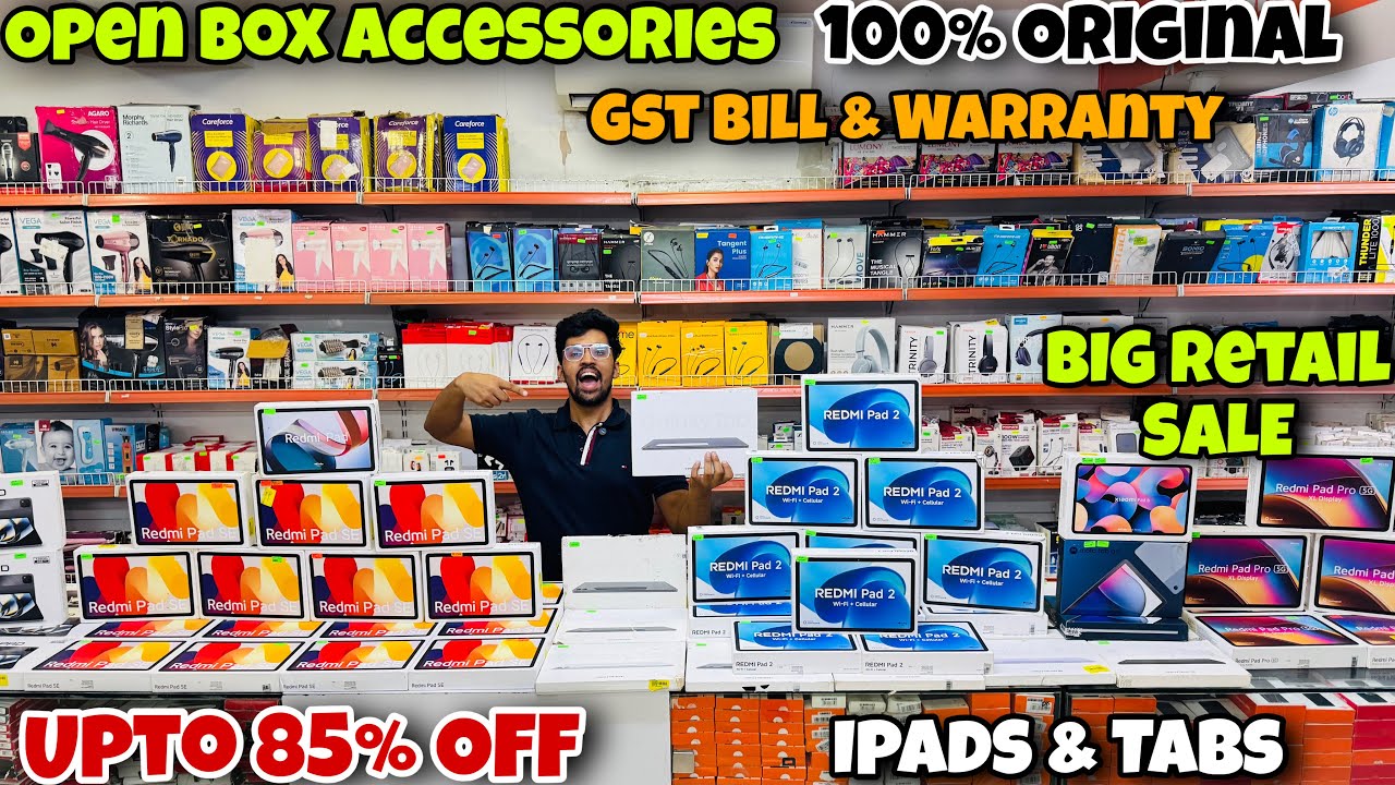 Open Box Accessories | 100% Original | Upto 85% OFF | Ipads & Tabs | Retail SALE | Capital Darshan