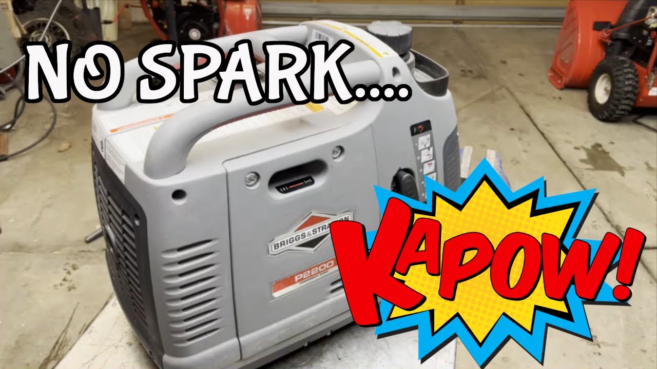 Briggs & Stratton P2200 PowerSmart Generator Won't Start