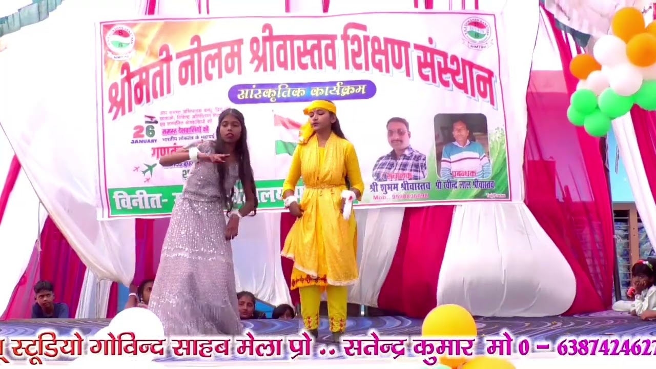 Red colour ka gajra radhe dance sns