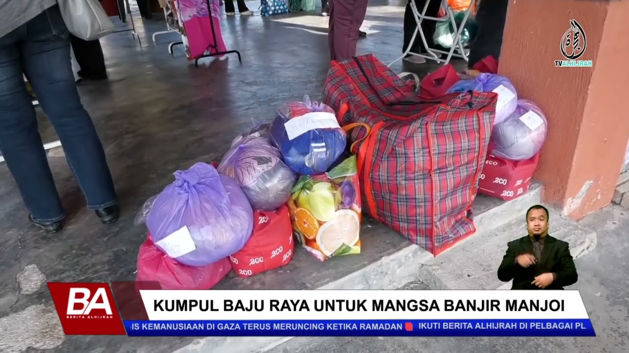 KUMPUL BAJU RAYA UNTUK MANGSA BANJIR MANJOI