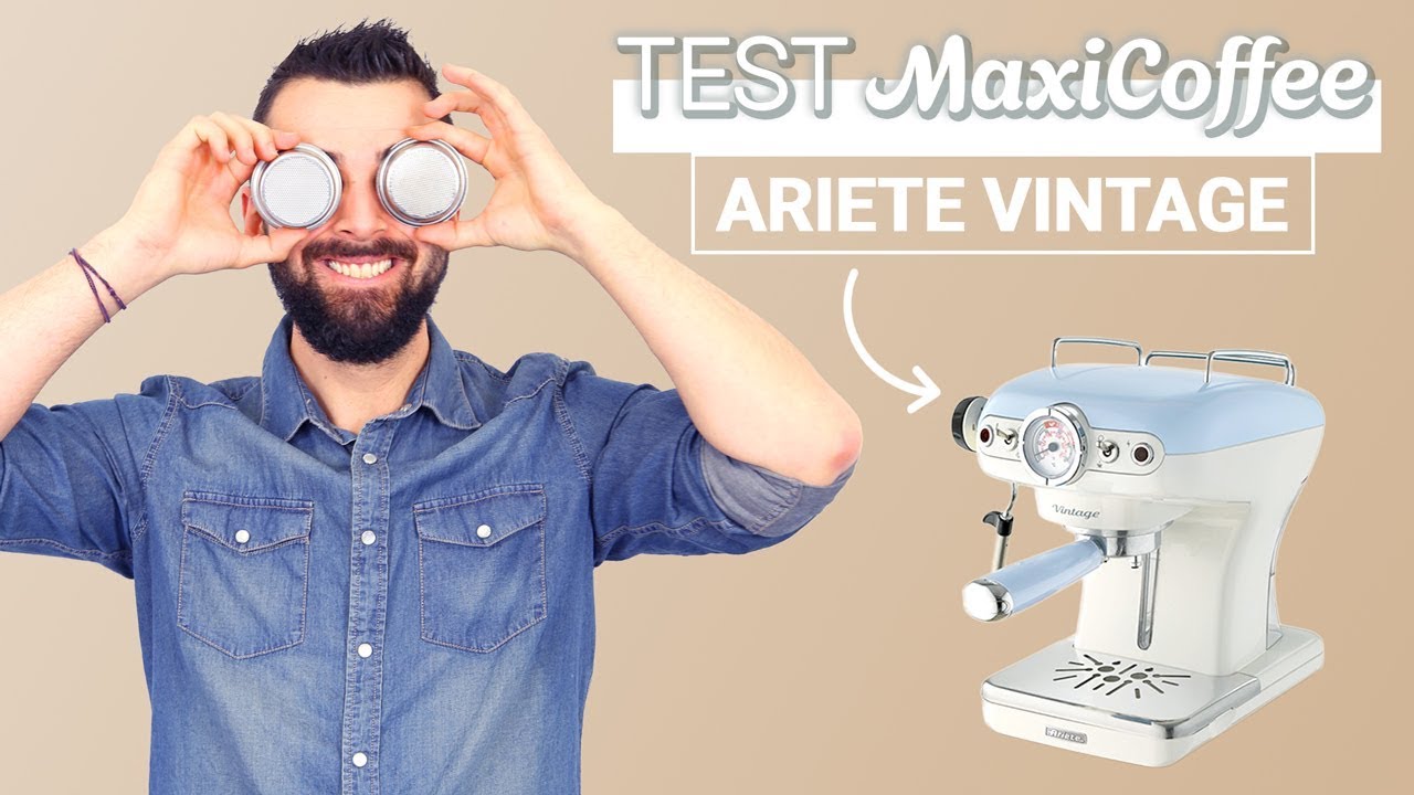 ARIETE VINTAGE | Machine expresso compacte | Le Test MaxiCoffee