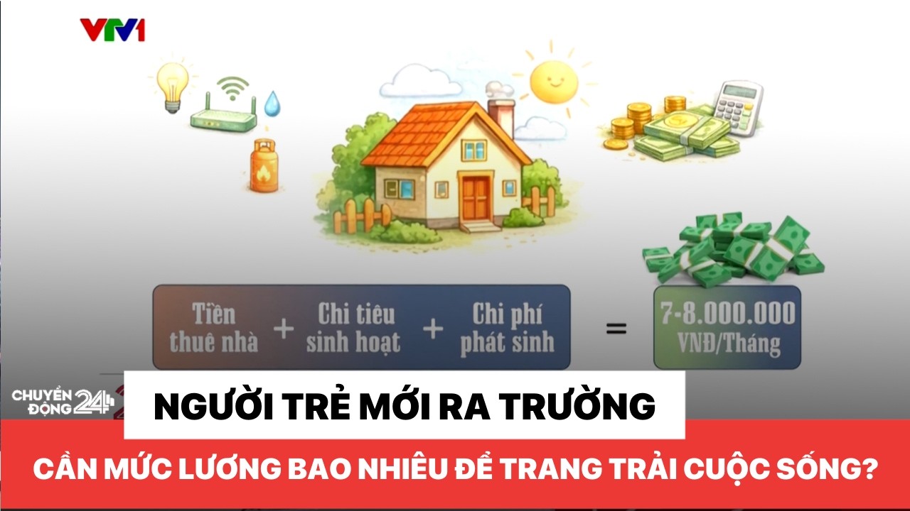 Người trẻ mới ra trường cần mức lương bao nhiêu để trang trải cuộc sống?