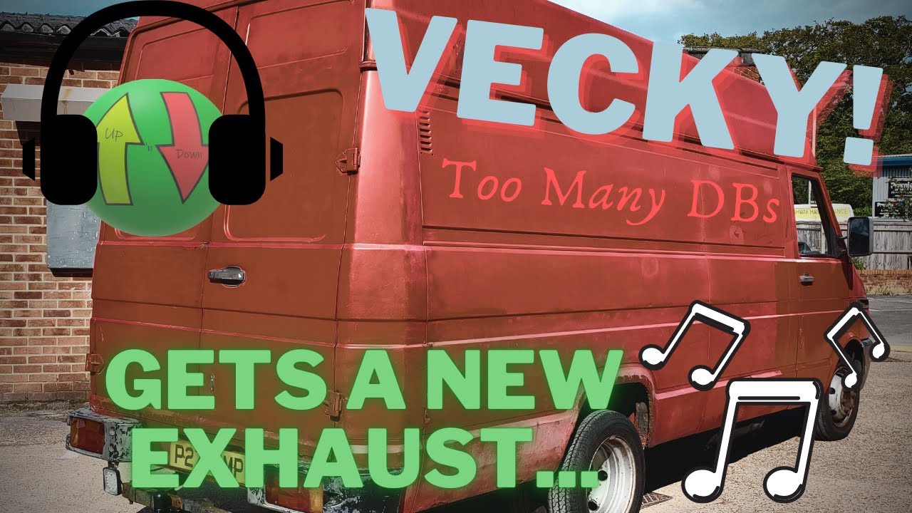 VECKI! Iveco Daily 35-8 custom exhaust fabrication and resulting self-consciousness...