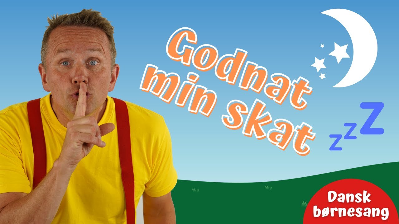 Godnat min skat | Børnesang | Godnatsang | Bevægelse | Michael Back