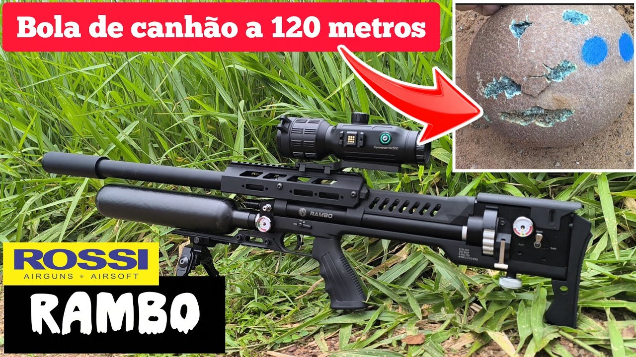 PCP Rossi Rambo 6.35 vs Lecythidaceae (Bola de canhão)