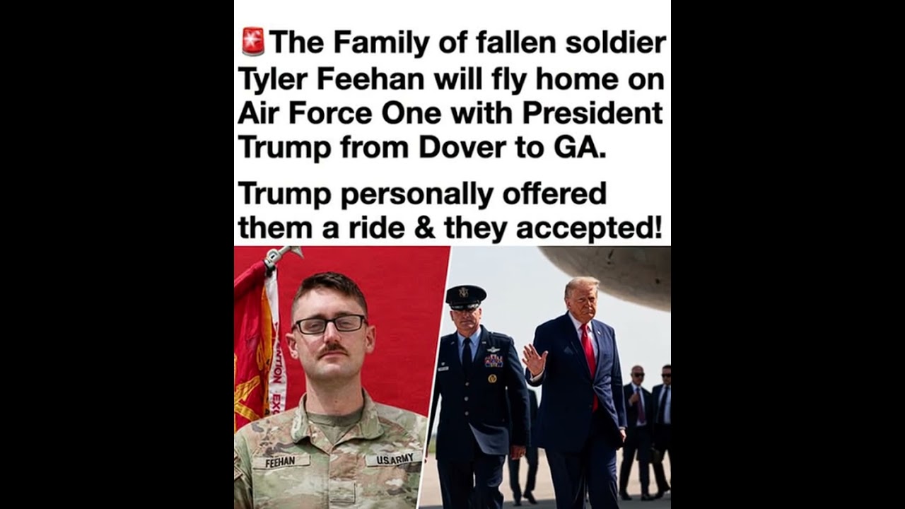 Tributes to a fallen service member highlight support for military families and presidential
