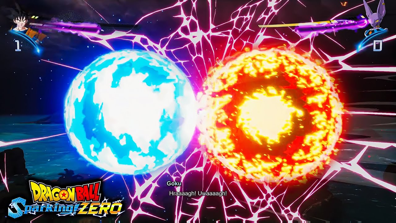 DRAGON BALL: Sparking! ZERO - Super Spirit Bomb Beam Clash Full Gameplay