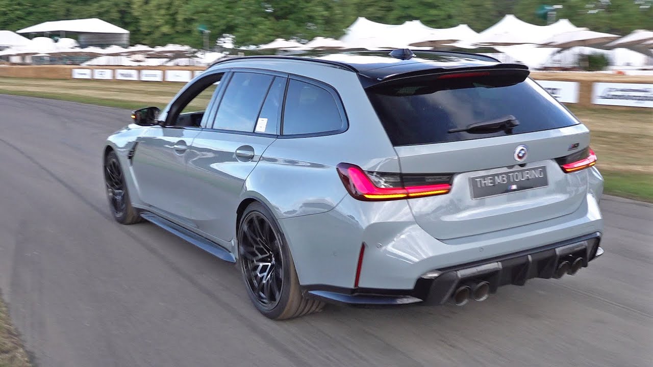 BMW M3 Touring Competition (G81) - Drifts, Accelerations & SOUNDS! @ 2022 Goodwood Festival of Speed