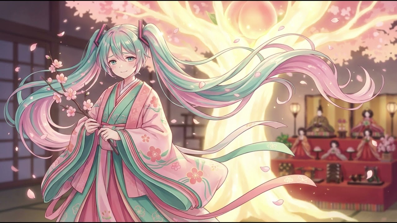 SUNOみゅーじっく　桃源郷のひとりごと　3-3桃レンゲソウ