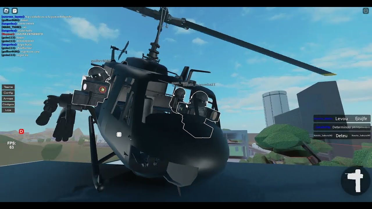 🚁 OPERAÇÃO ÁGUIA: DOMINE OS CÉUS E ANIQUILE OS INIMIGOS NA FAVELA NO ROBLOX! 🚀