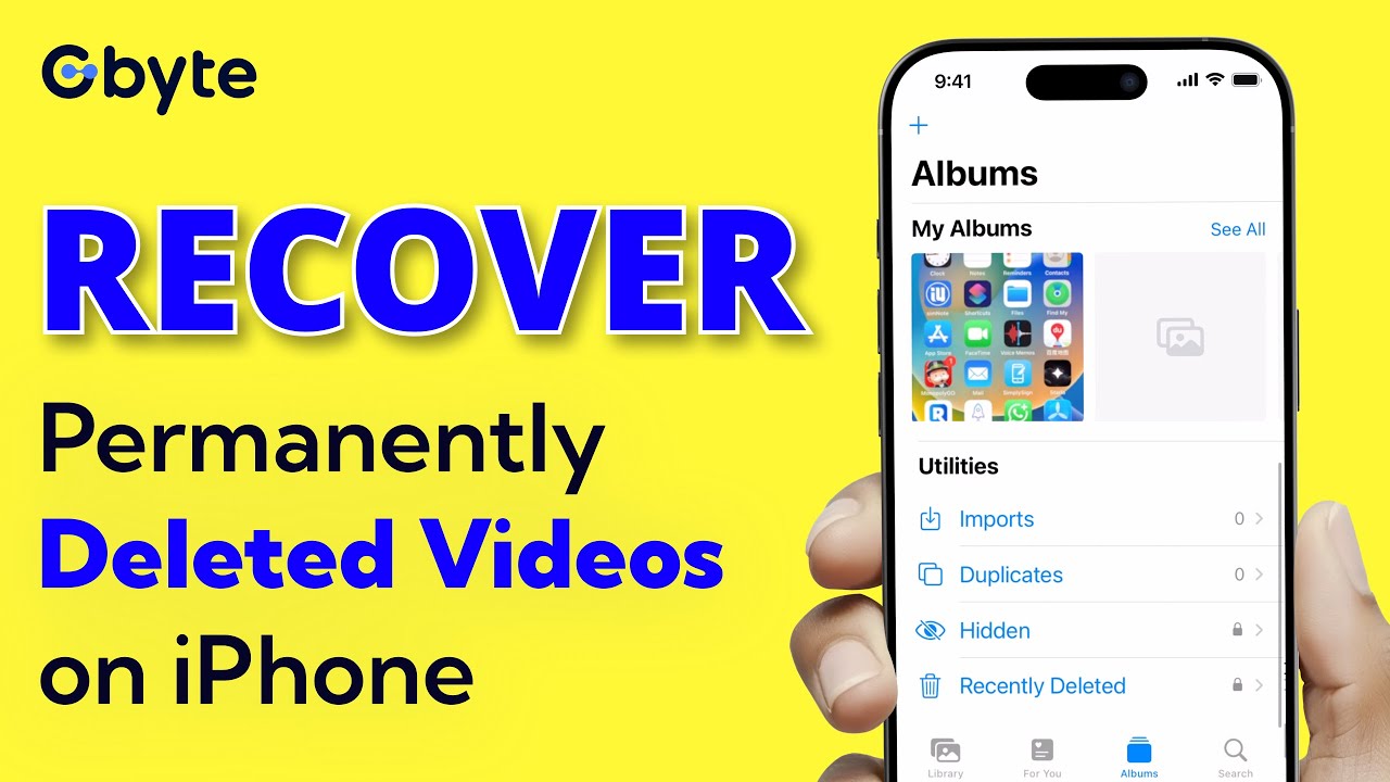 4 Ways to Recover Permanently Deleted Videos on iPhone (Free & Paid)