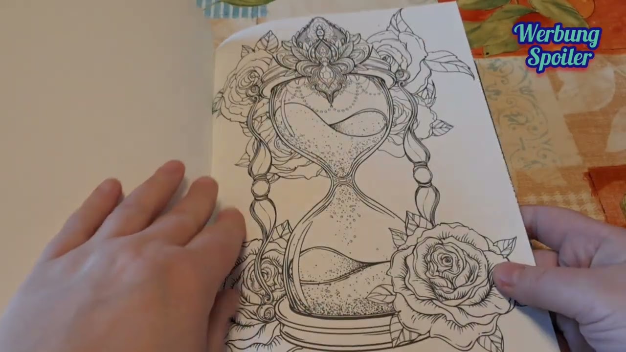 Unboxing, geschenkte Bücher von Elena #coloringbook #greyscale #malen 