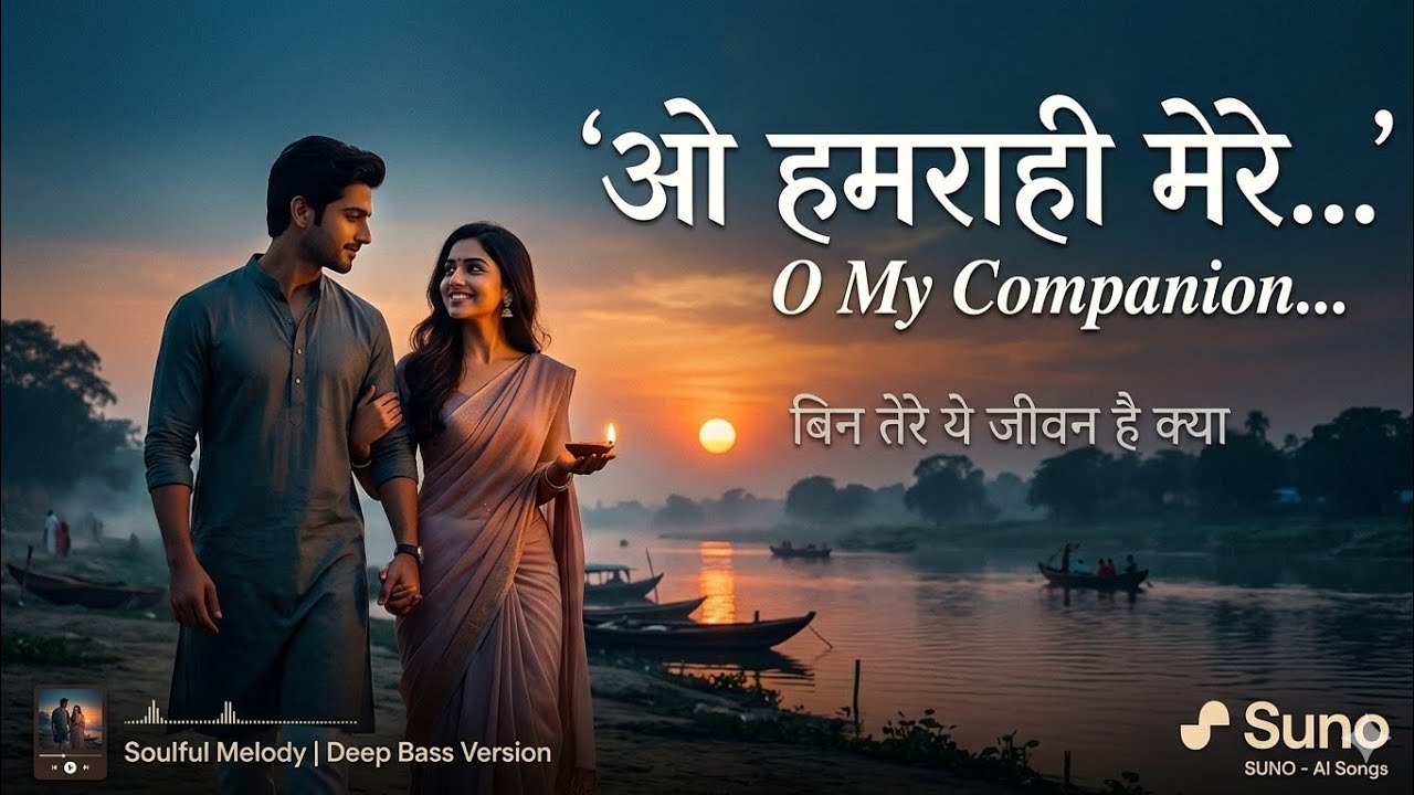 ओ हमराही मेरे... | Official Soulful Version AI music Sonu 