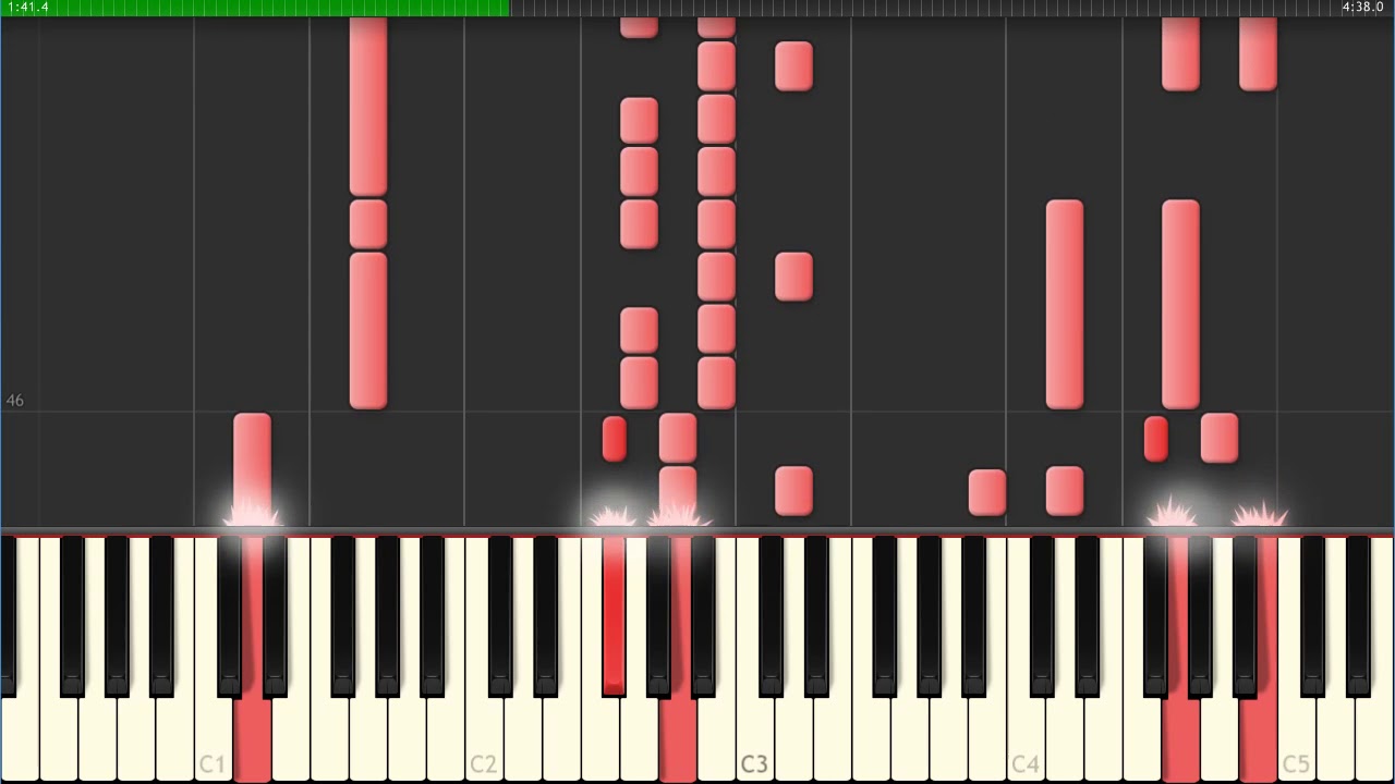 【耳コピ】AKB48/365日の紙飛行機【ピアノ音アレンジ】