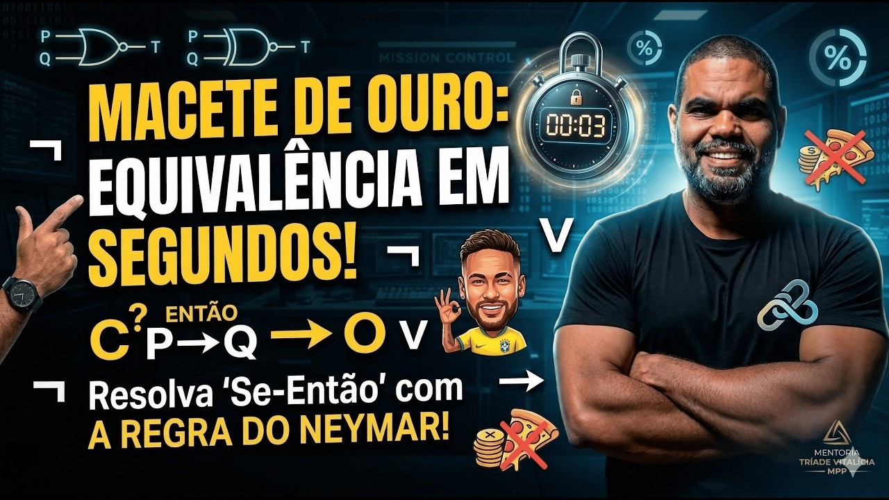 O Macete de Equivalência Lógica Que Resolve Questões em Segundos