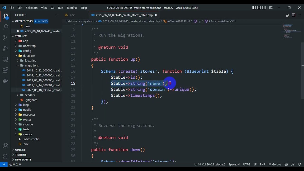 Laravel Tenancy - Part 01