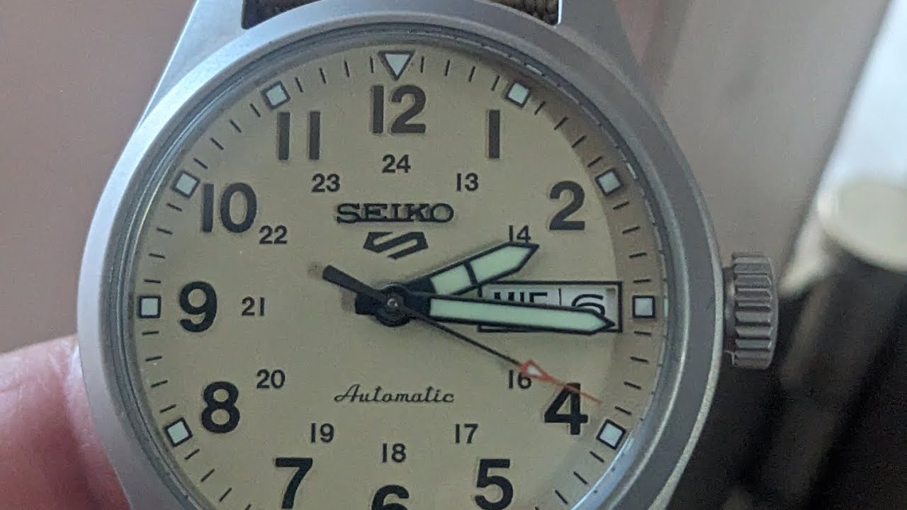 Seiko 5 Field Watch Review. SRPJ83.     Super Thanks Option Now Live!!!
