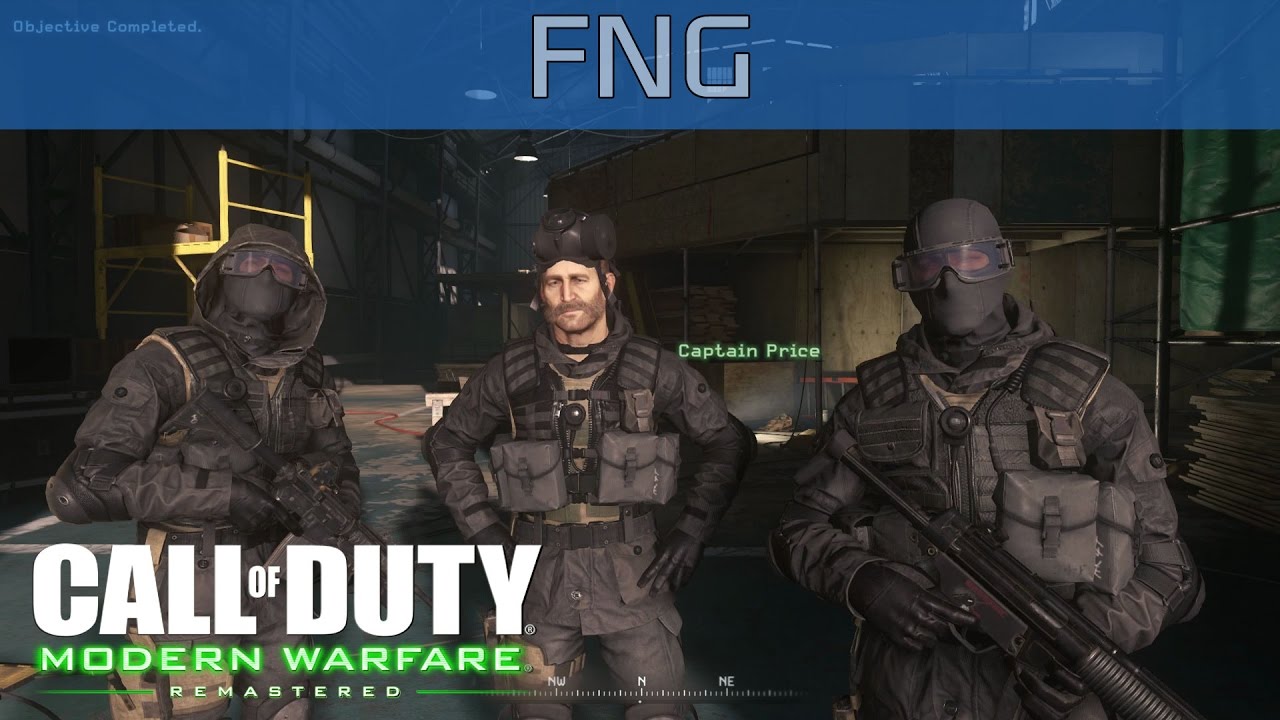 Call of Duty 4: Modern Warfare Remastered - FNG Walkthrough [HD 1080P/60FPS]