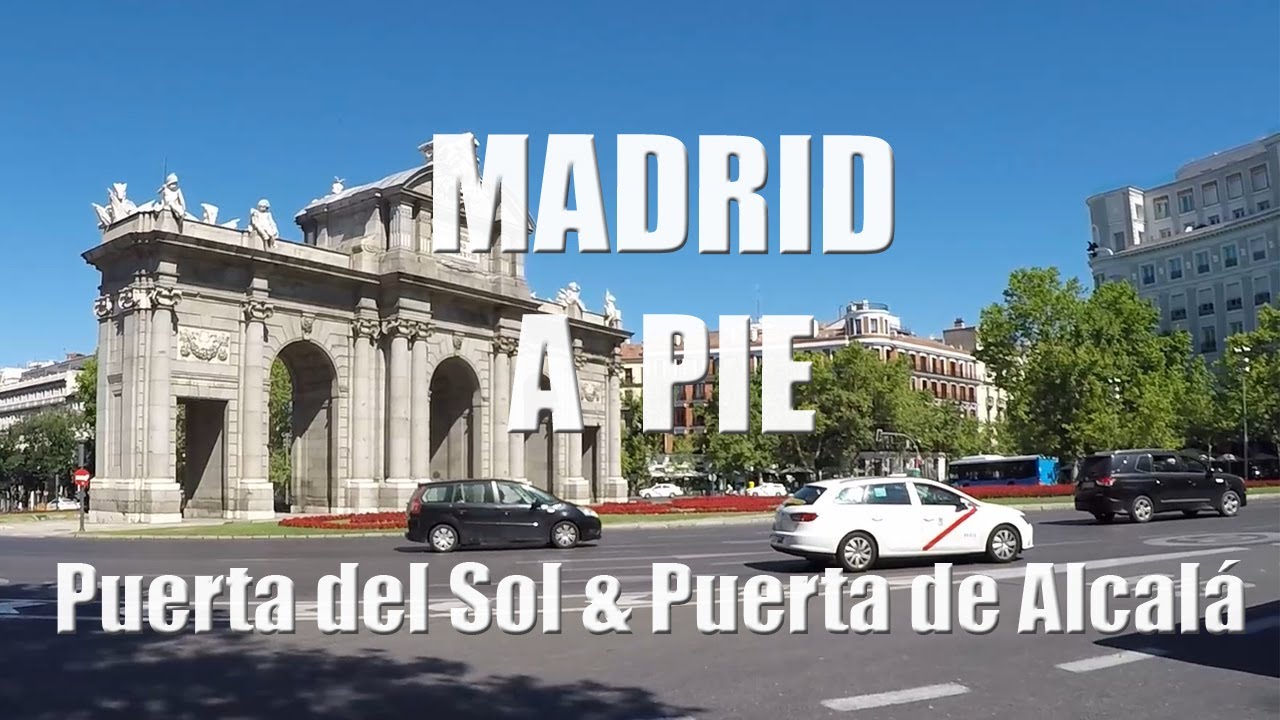 🚶PUERTA del SOL & PUERTA de ALCAL&Aacute;🏙️Madrid