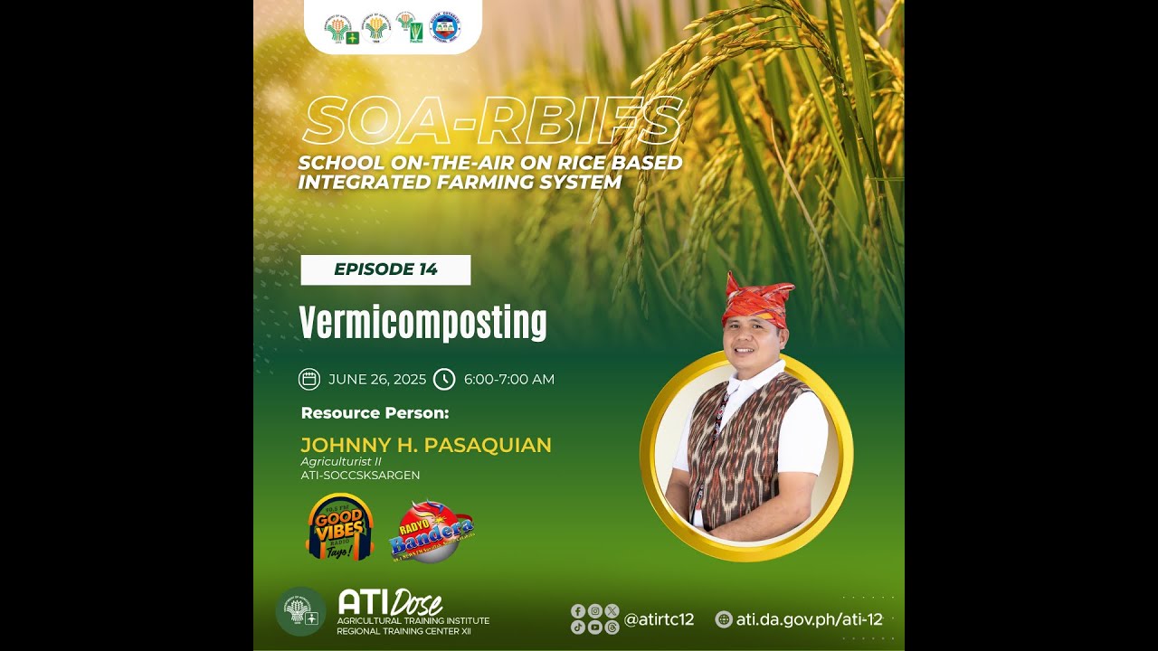 SOA RBIFS Episode 14 | Vermicomposting