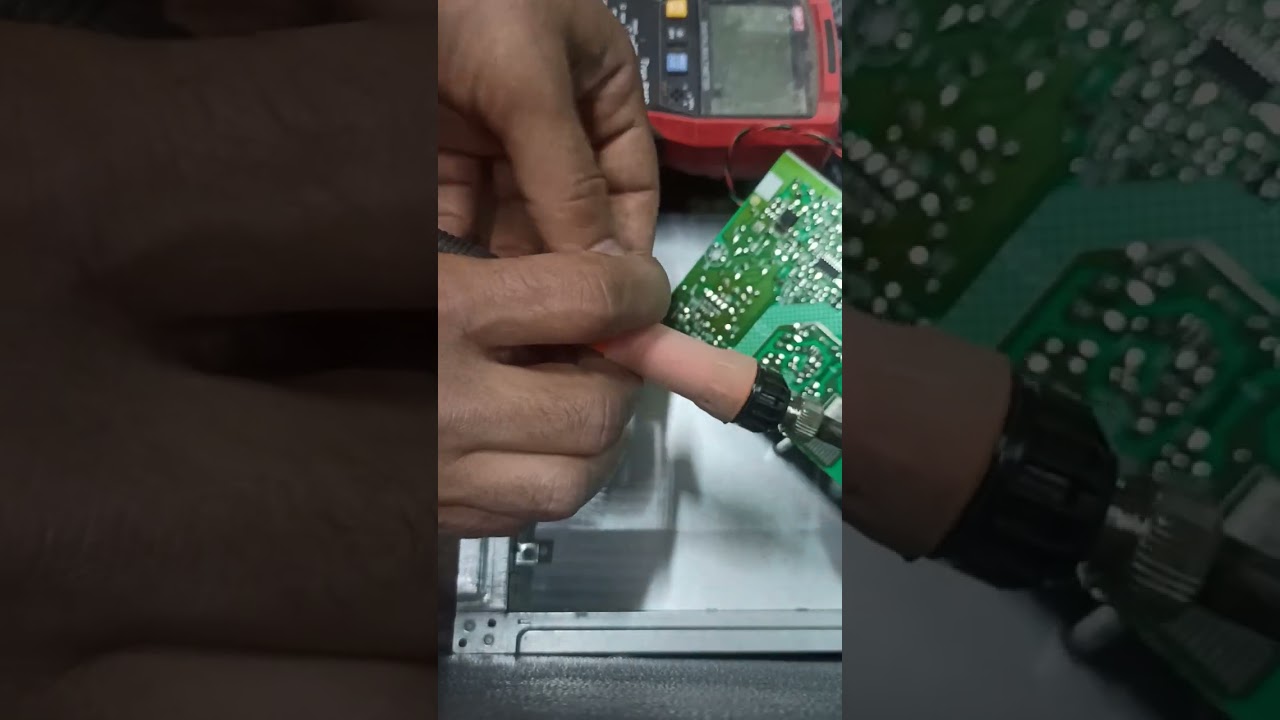 صيانة بوردة شاشة باور 24 بوصة