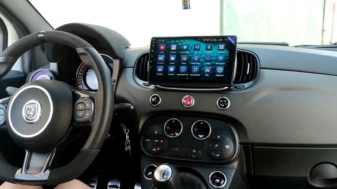 500 ABARTH (595) - Autoradio Custom Fit 9