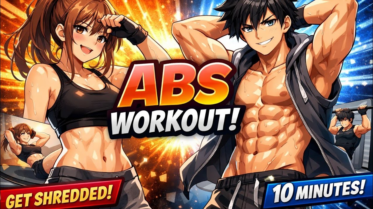  Best Abs Exercises for Beginners: Easy Routine Abs workout at home | 