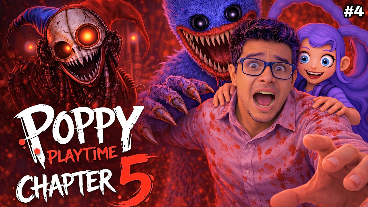 Poppy Playtime Chapter 5 | Reanimation Begins | Gameplay #4 | PS5 4K