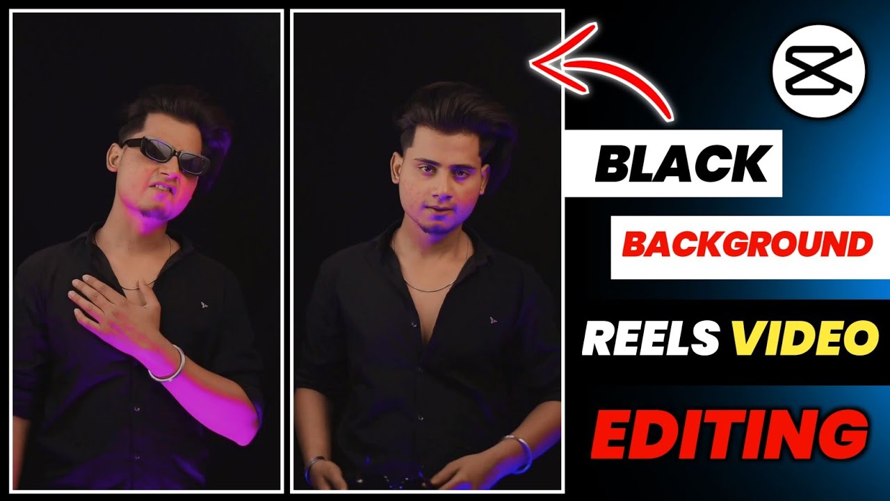 Sachin Varma Reels Video Editing | Black Background Video Editing | Black Prda Reels Video Editing