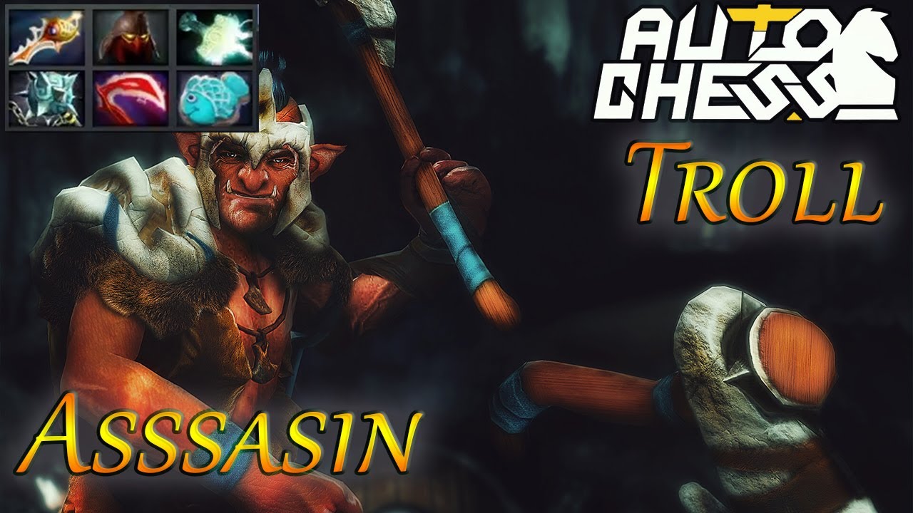 Dota Auto Chess China king+ Troll Pog
